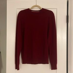 Tommy Hilfiger Red Cashmere Sweater - Small - 100% Cashmere